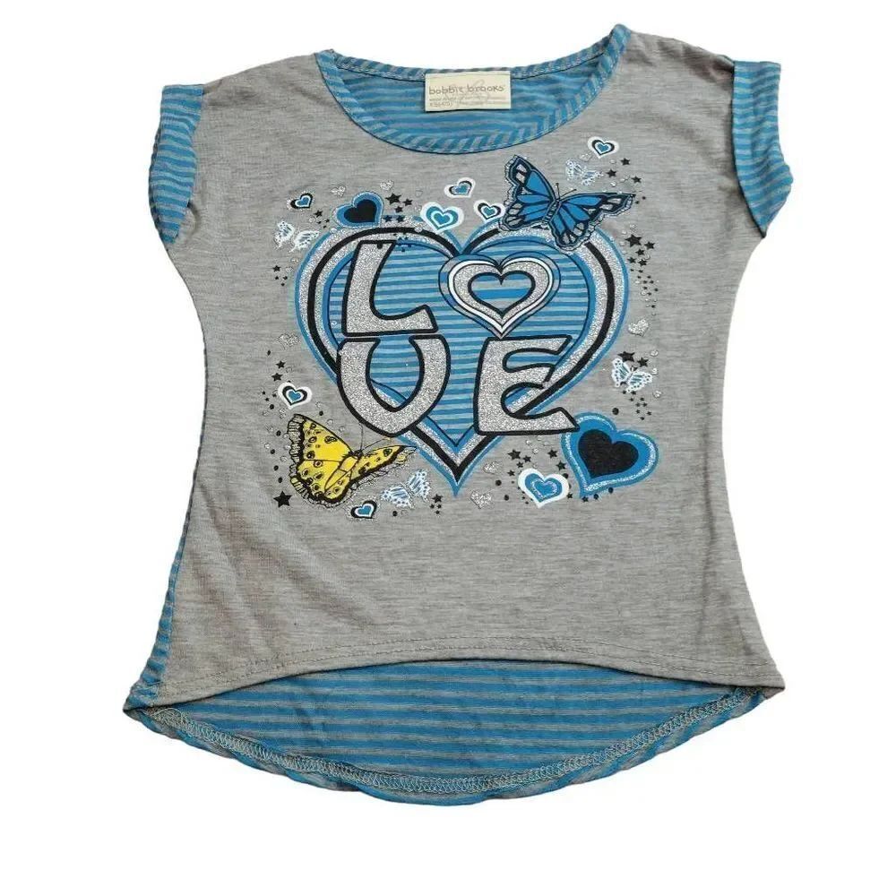 Bobbie Brooks Love Heart shirt XS4/5